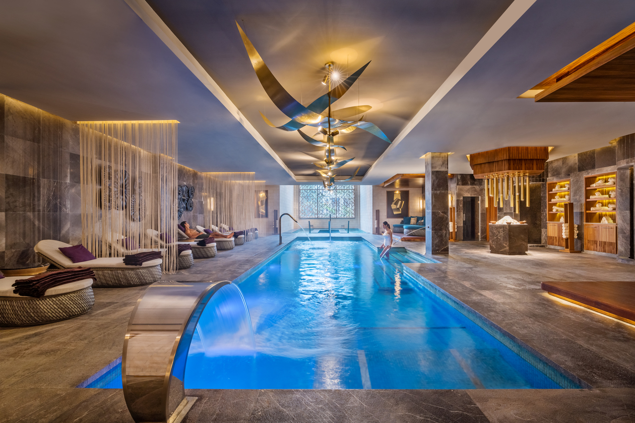 Hyatt Zilara Cancun Zen Spa Hydrotherapy.