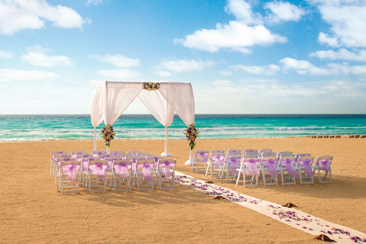 Hyatt Zilara Cancun Beach Wedding