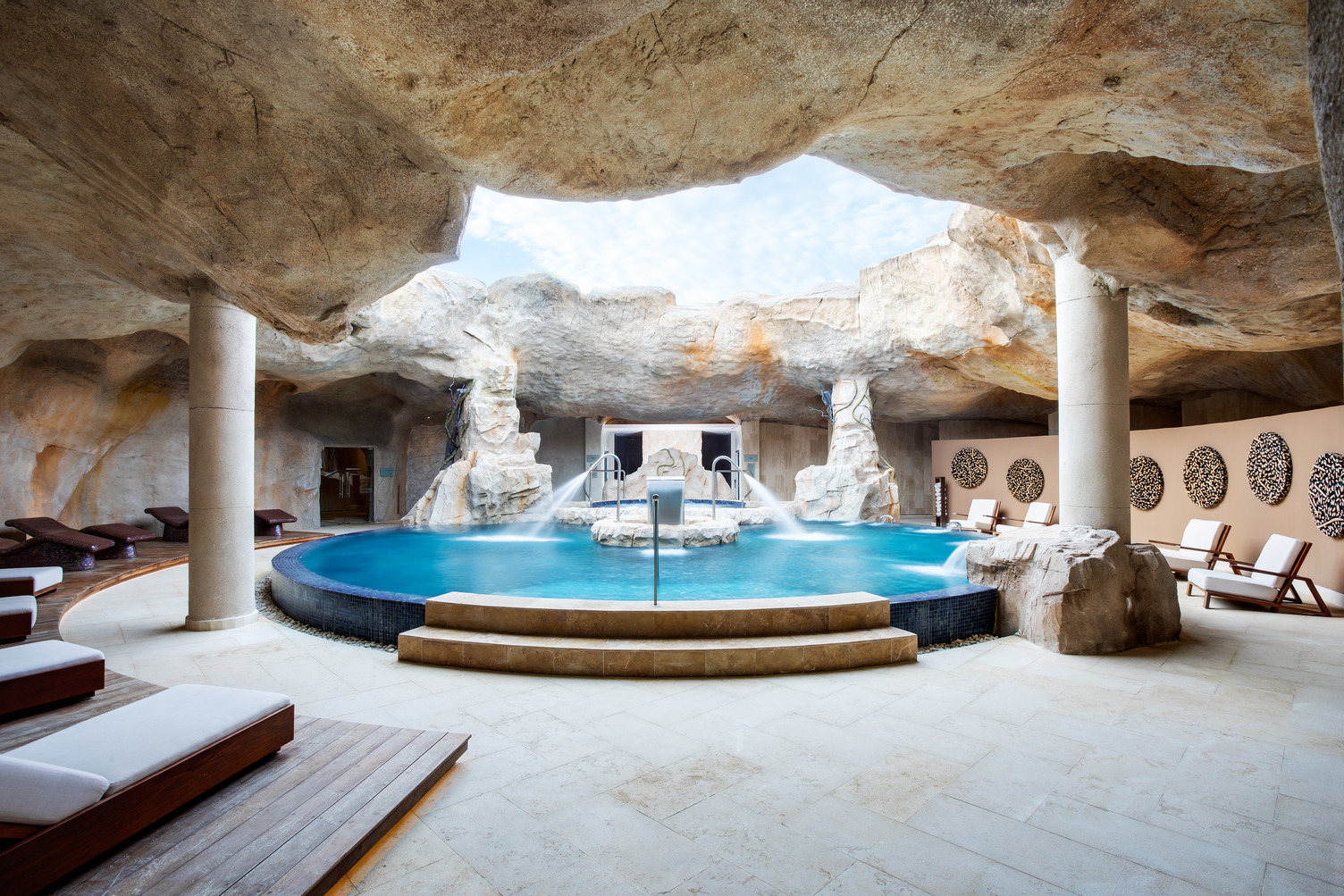 Hyatt Zilara Cap Cana Larimar Spa hidroterapia.