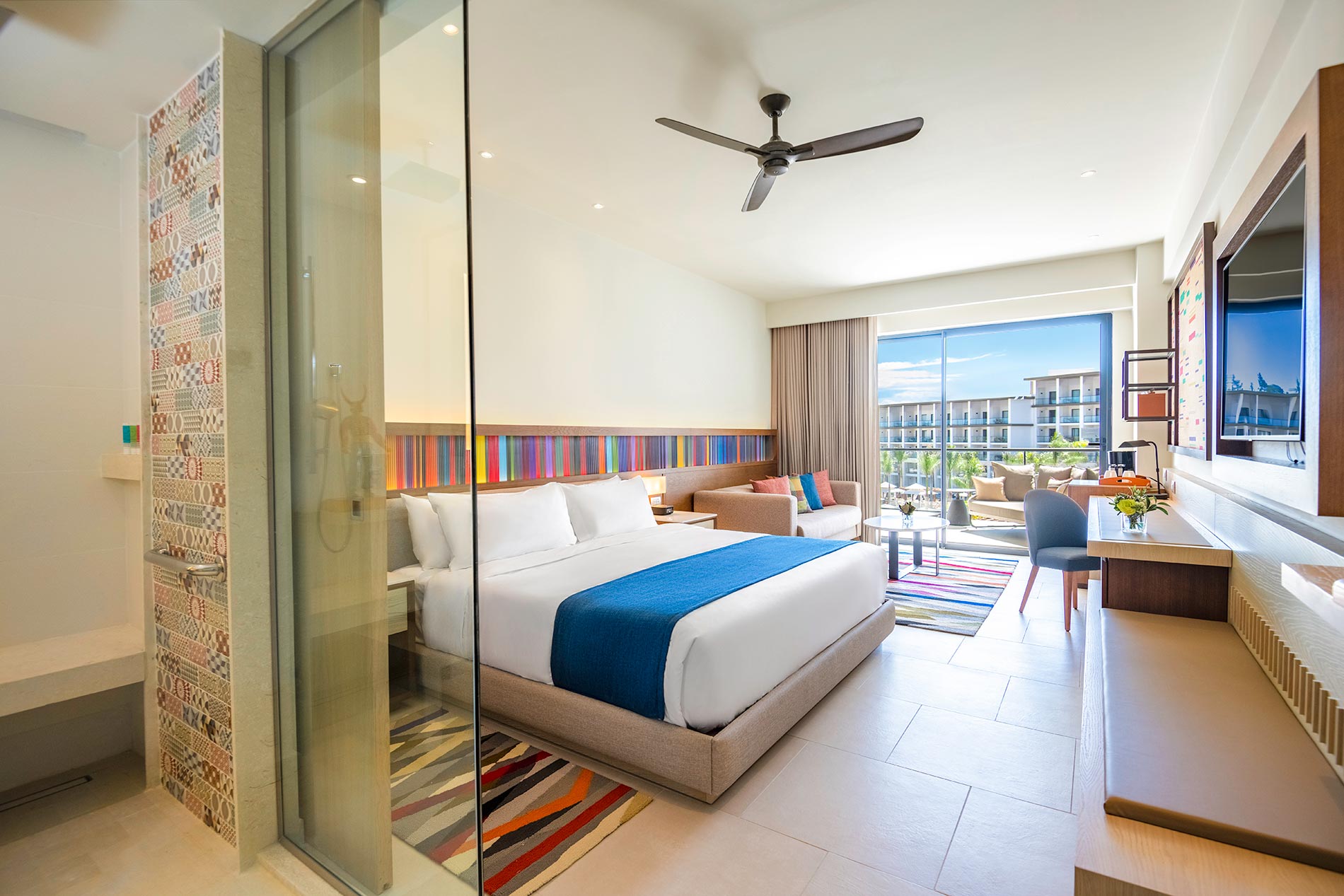 Hyatt Zilara Cap Cana Junior Suite King room.