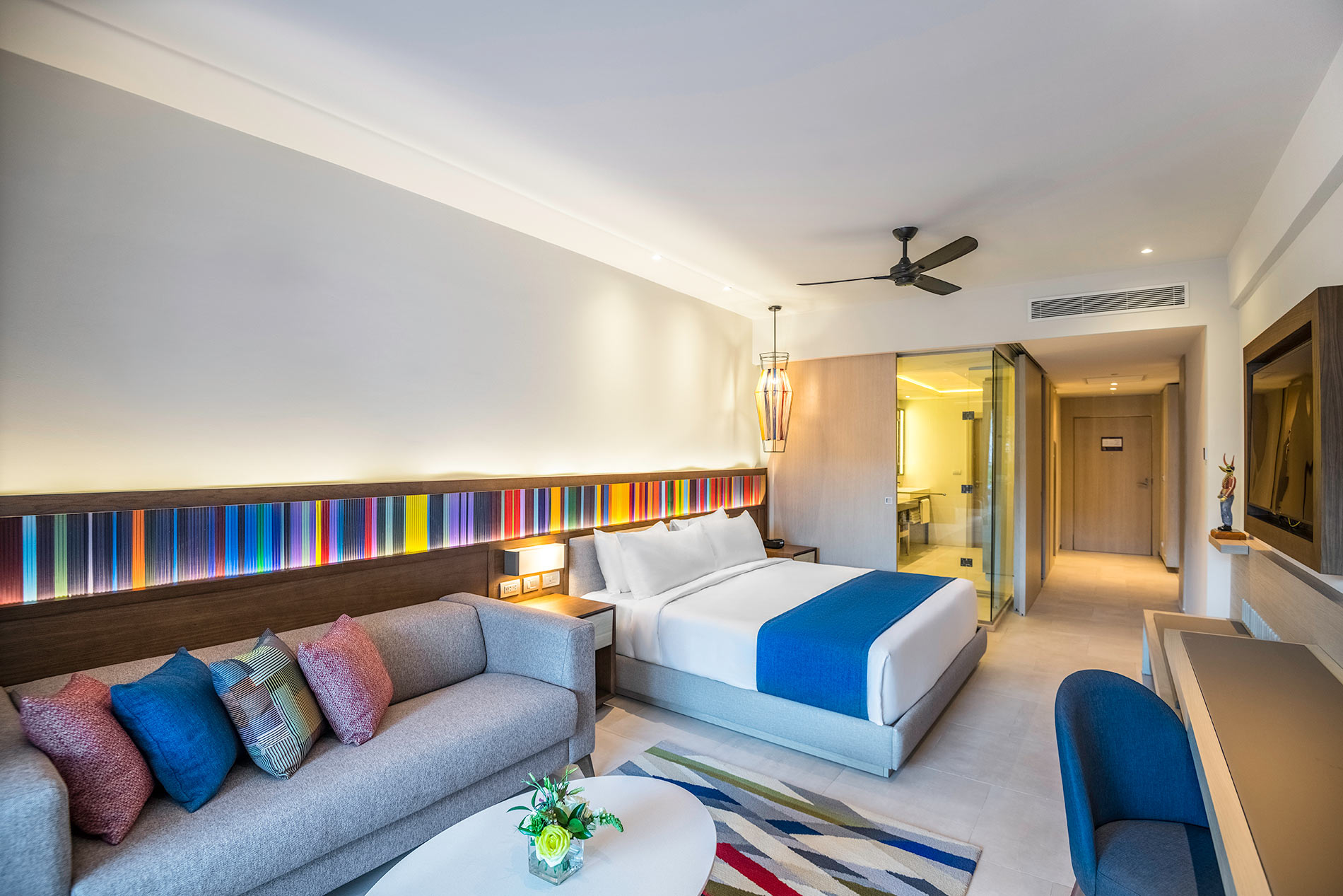 Hyatt Zilara Cap Cana Junior Suite Swim Up King room.