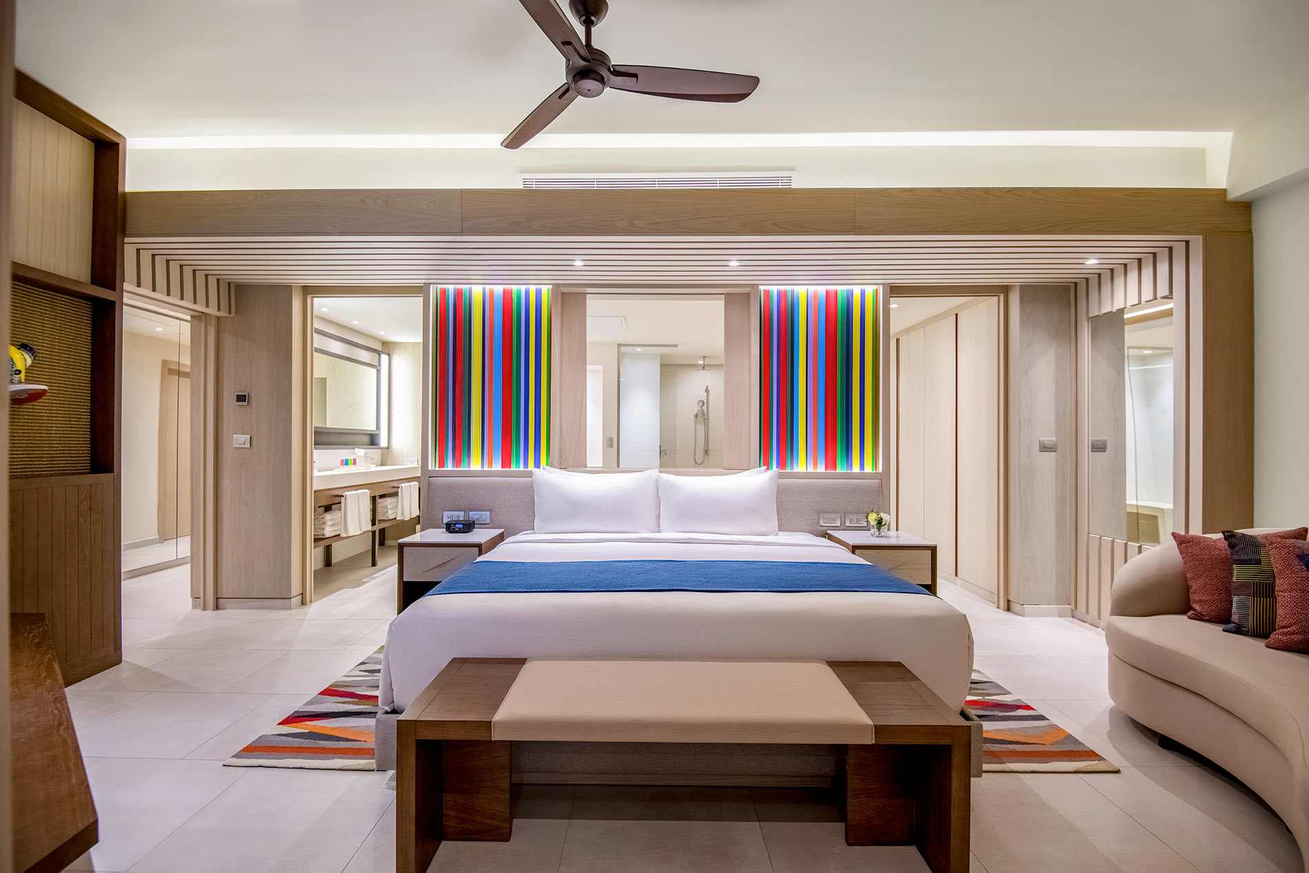 Hyatt Zilara Cap Cana suite con vista al mar.