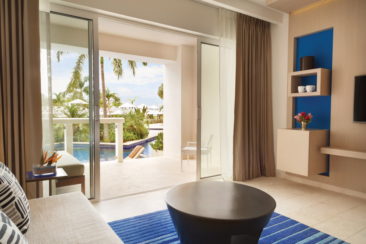 Hyatt Zilara Rose Hall Swim Up Junior Suite View.