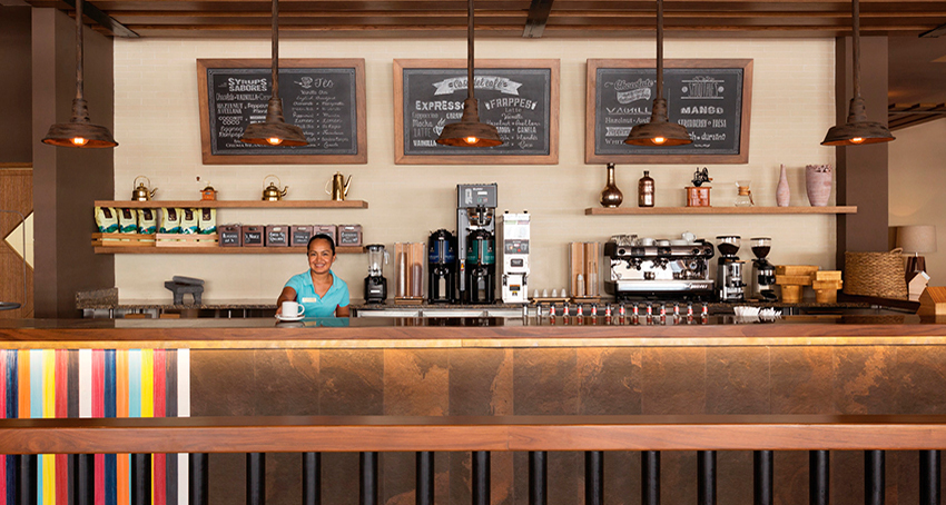 Casa Cafe coffee lounge at Hyatt Ziva Cancun