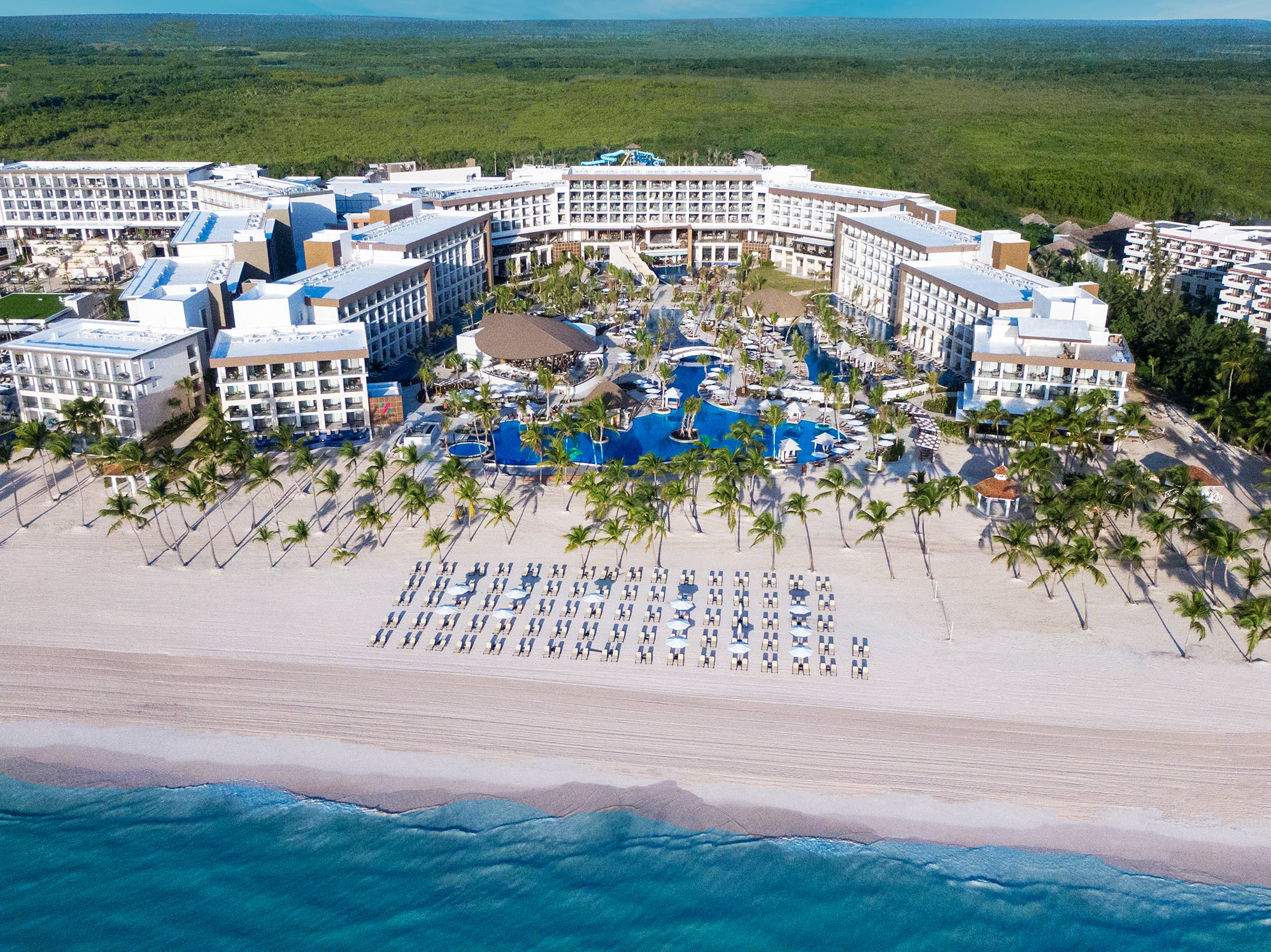 hyatt ziva cap cana aerial resort 4