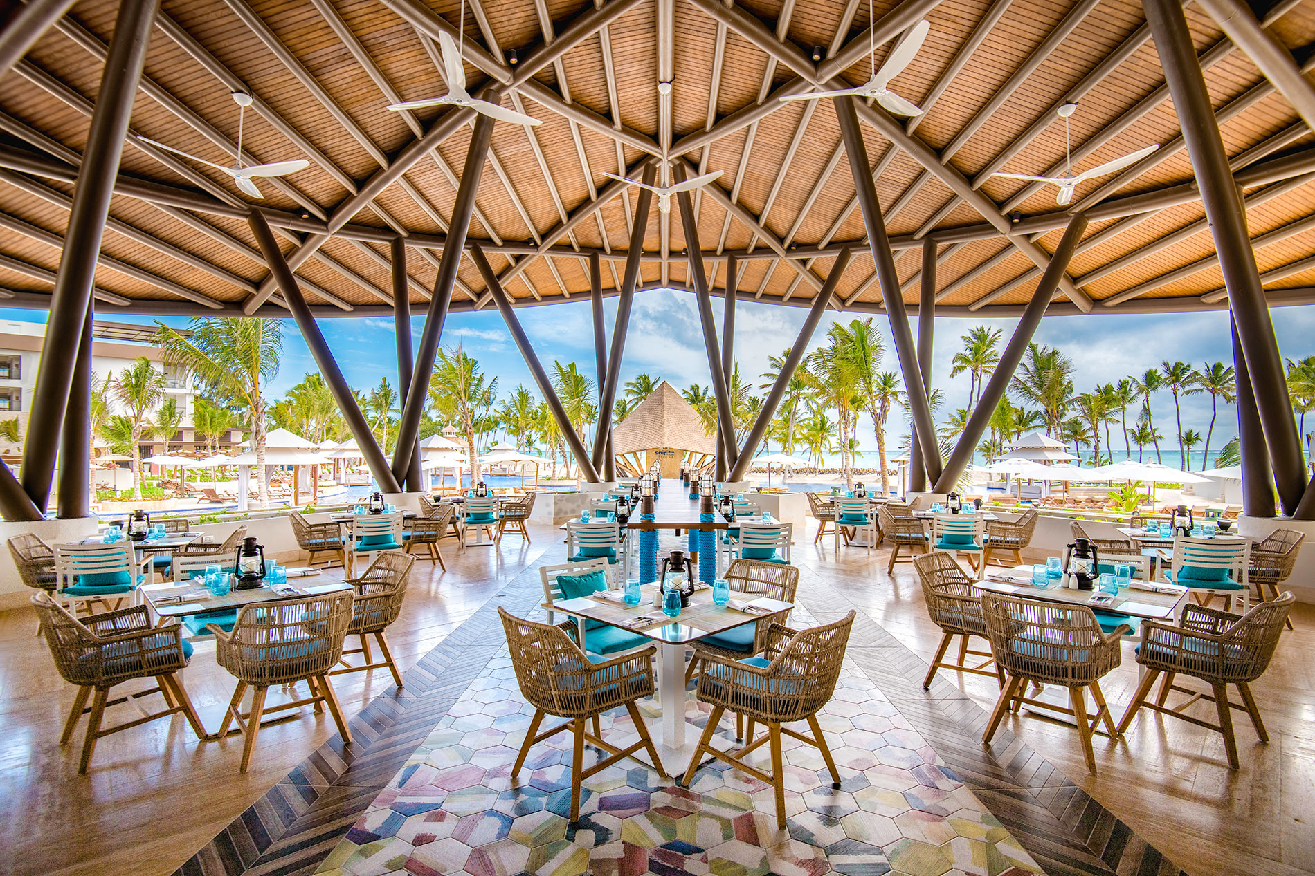 Hyatt Ziva Cap Cana navigator grill.