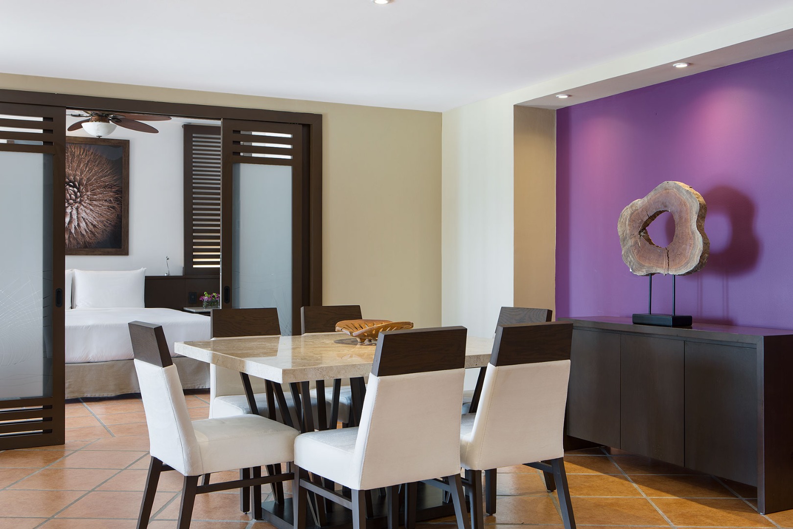Hyatt Ziva Los Cabos Master Suite comedor.