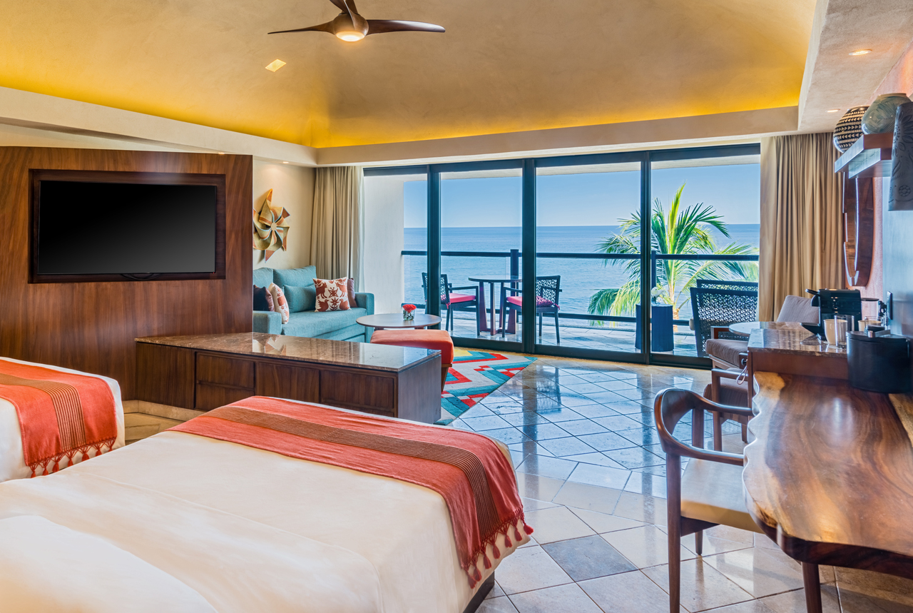 Hyatt Ziva Puerto Vallarta Club Ocean View Suite Double Room