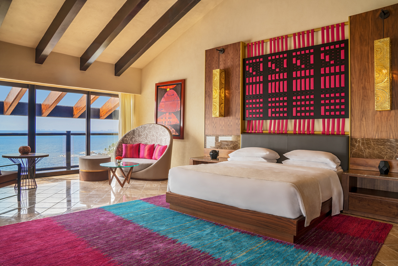 Hyatt Ziva Puerto Vallarta Club Presidential Suite Bedroom