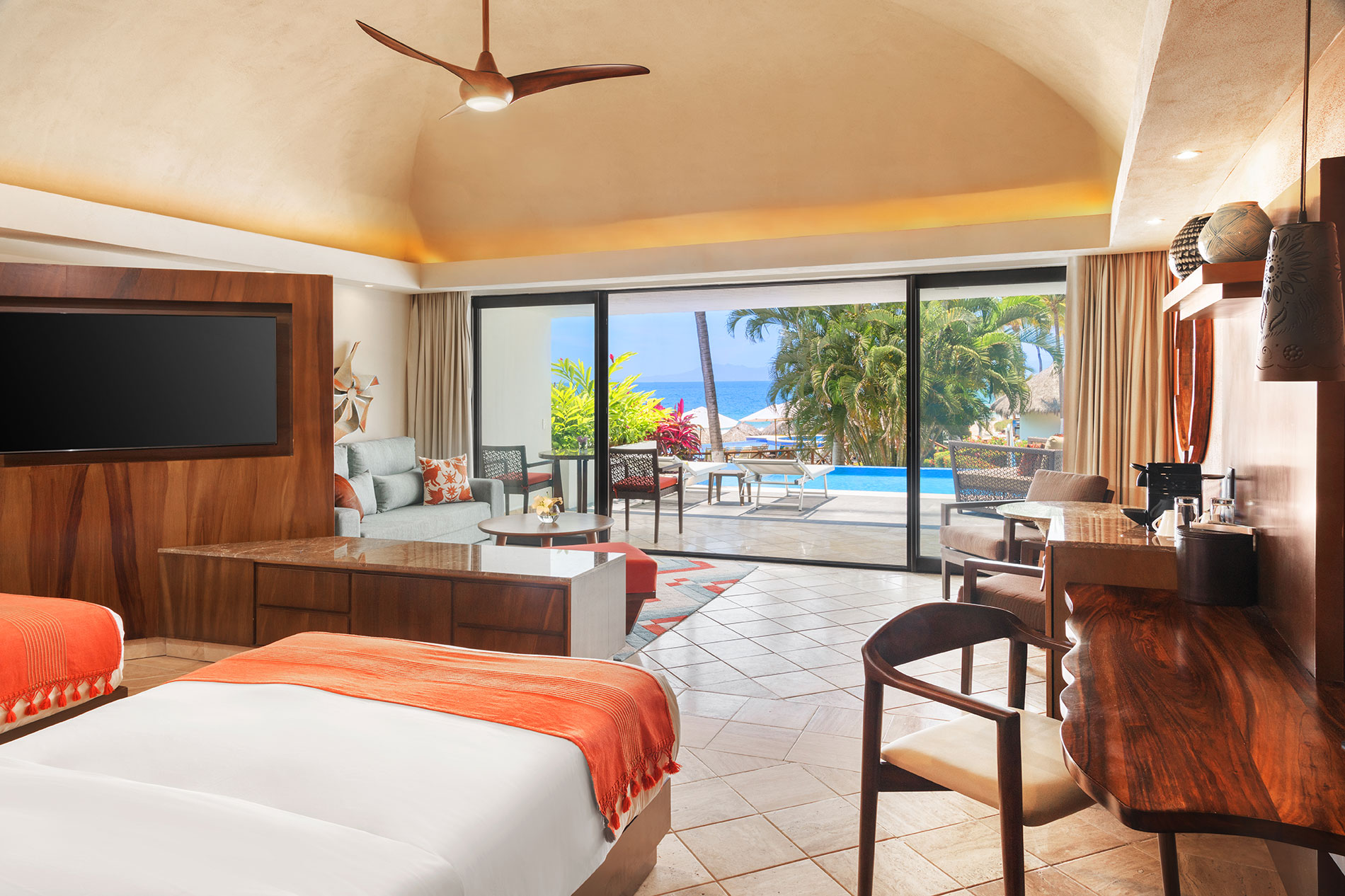 hyatt ziva puerto vallarta club ocean view swim up suite double