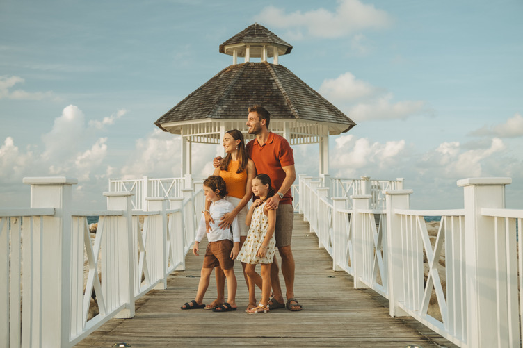 hyatt ziva rose hall ocean gazebo family 2
