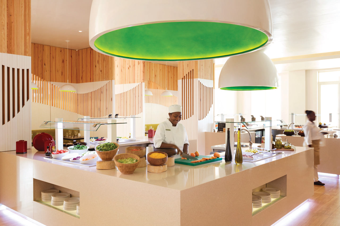 Hyatt Ziva Rose Hall Chef's Station Choicez.