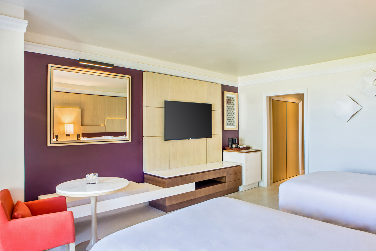 Hyatt Ziva Rose Hall Ocean View Double Bed.