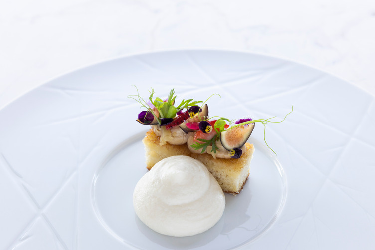 Hyatt Ziva Cancun foie gras La Bastille restaurant.
