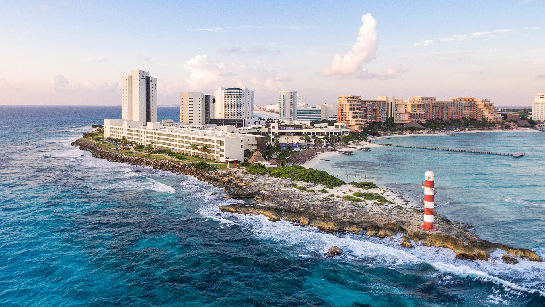 hyatt ziva cancun aerial 10