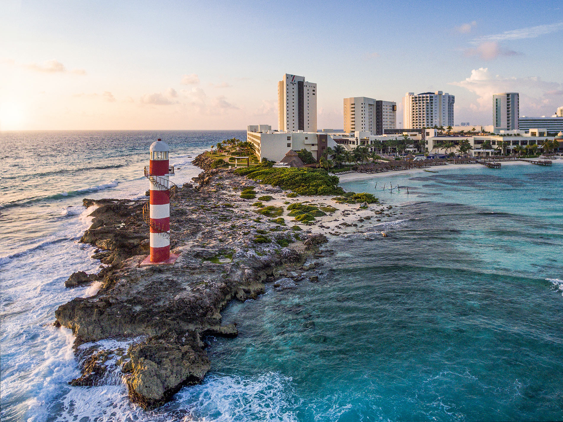 hyatt ziva cancun aerial 11