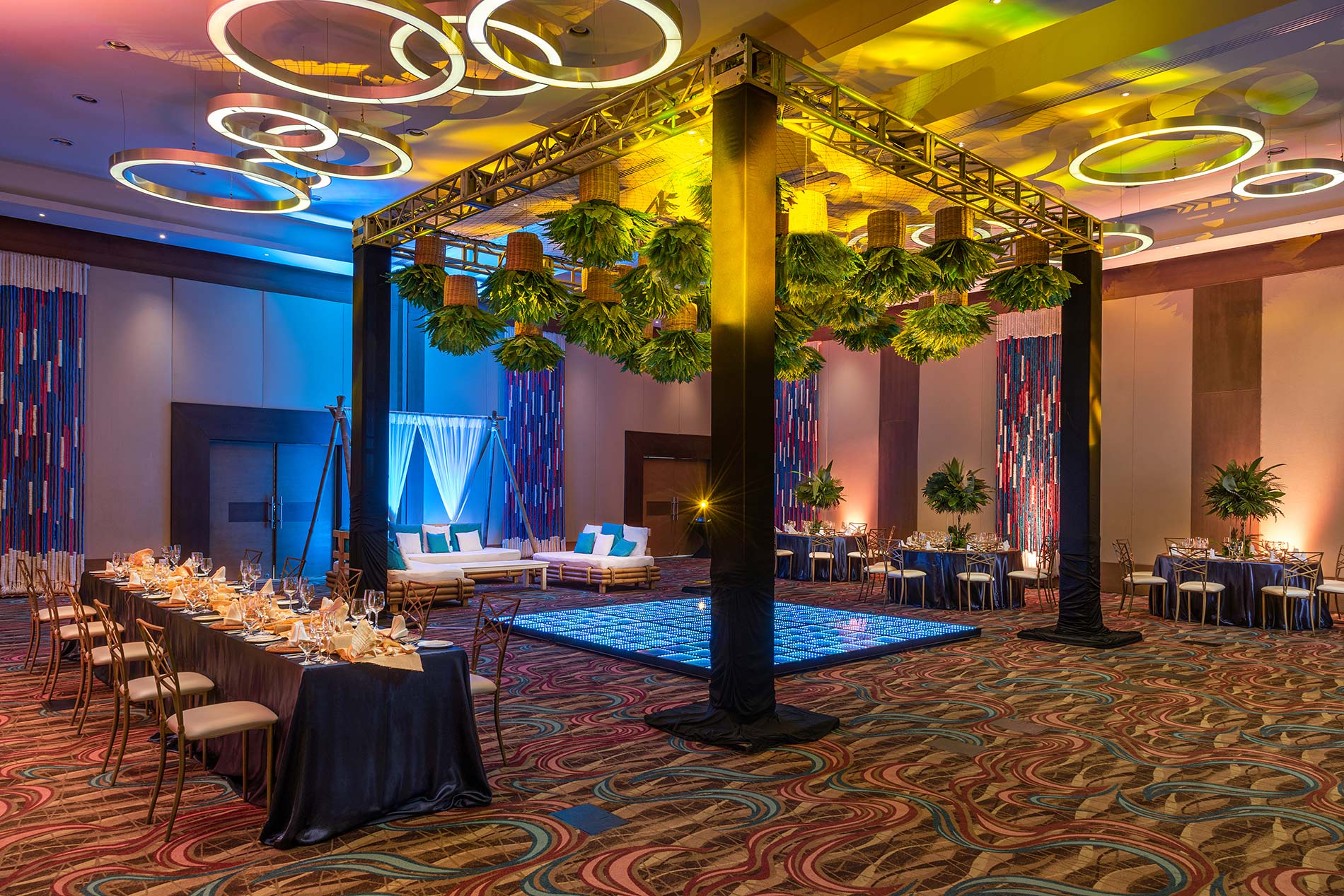 Hyatt Ziva Cancun Five Elements ballroom.