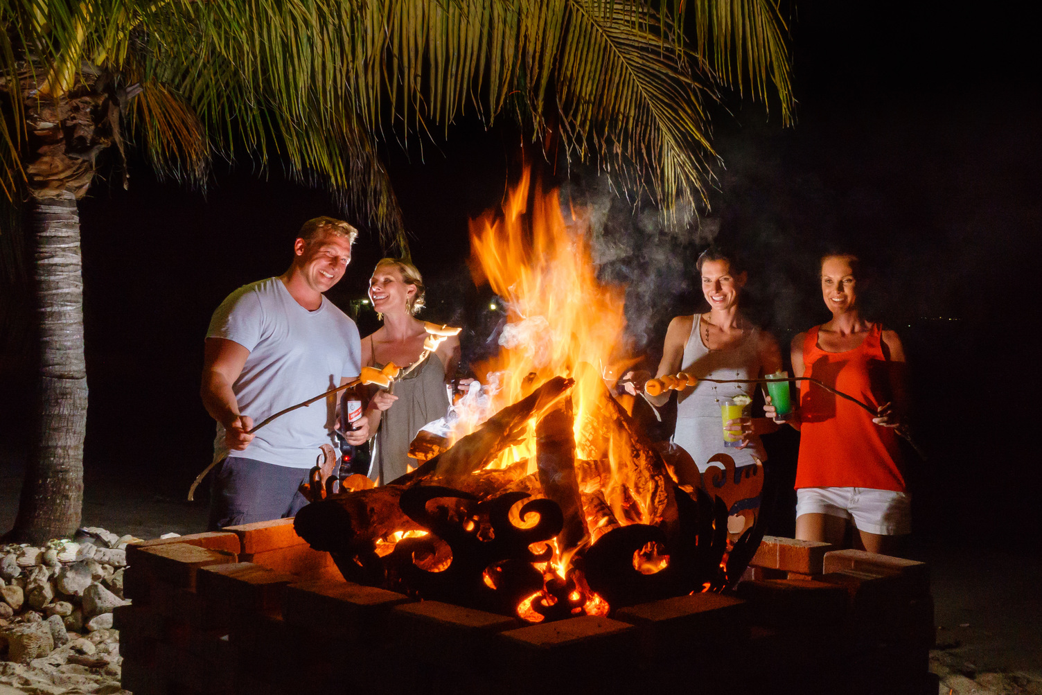 jewel paradise cove beach resort bonfire