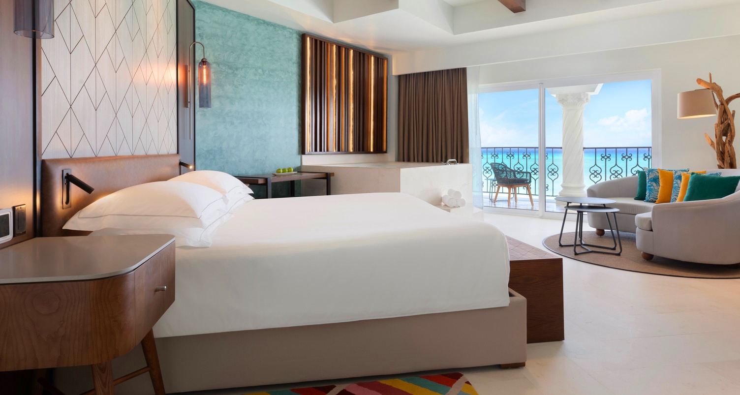 A beautiful suite in Zilara Playa del Carmen.