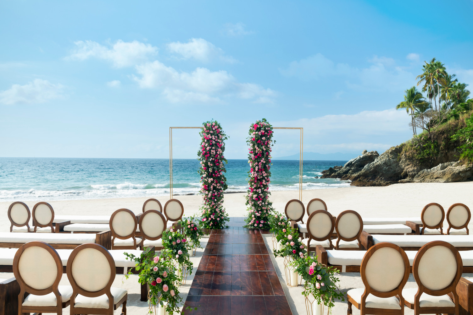 hyatt ziva puerto vallarta pureza beach weddings ceremony