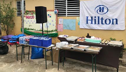School Donations in the community of Boca de Chavon Thumbnail