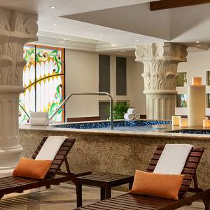 Spa hydrotherapy.