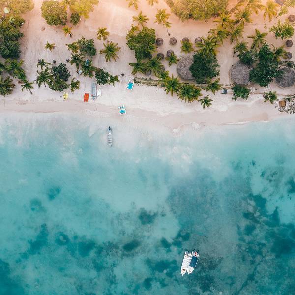 Vista aérea de Dreams La Romana.