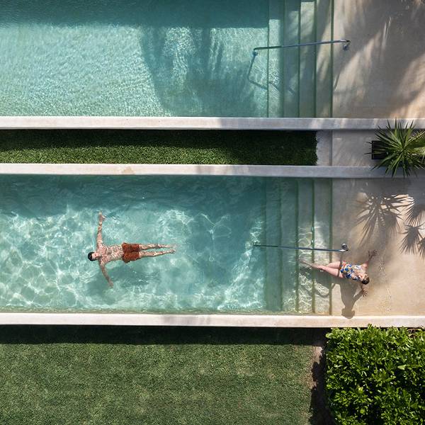 hyatt zilara riviera maya aerial shot oceanfront suite