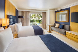 Hyatt Zilara Rose Hall Swim Up Double Bed.