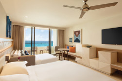 Hyatt Ziva Cancun Ocean Front King Room.
