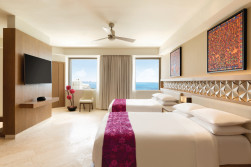 Hyatt Ziva Cancun Presidential Suite Second Bedroom.