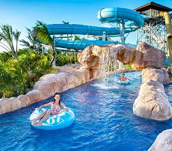 Hyatt Ziva Cap Cana parque acuático.