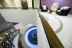 Hyatt Ziva Los Cabos Spa stairs.