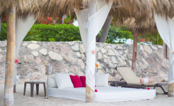 Hyatt Ziva Puerto Vallarta cabaña en la playa.