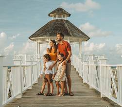 hyatt ziva rose hall ocean gazebo family 2