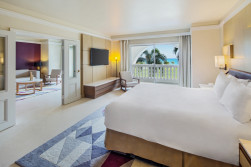 Hyatt Ziva Rose Hall One Bedroom Ocean View Butler Suite Bed.