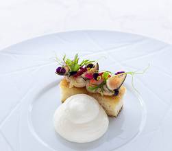 Hyatt Ziva Cancun foie gras La Bastille restaurant.