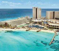 hyatt ziva cancun aerial