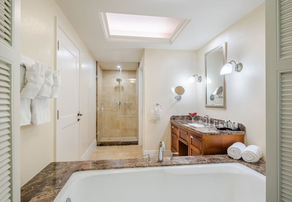 jewel grande montego bay one bedroom oceanfront suite bathroom