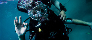 Scuba diving activity at Dreams La Romana Resort.