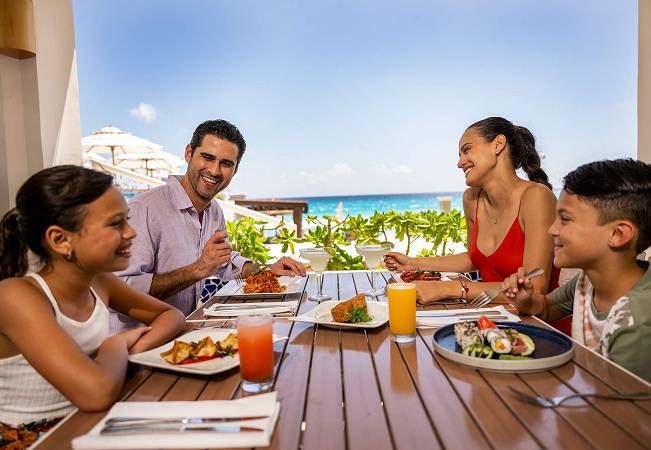 sunscape cancun azul restaurant